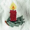 Stickdatei Christbaumkerze 10x10