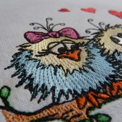 Stickdatei Vogel Liebe 1010 Detail1