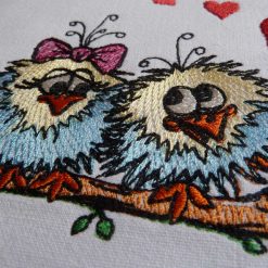 Stickdatei Vogel Liebe 1010 Detail2