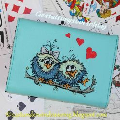 Stickdatei Vogel Liebe 1010 Gestaltungsvorschlag