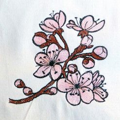 Stickdatei Kirschblüte klein