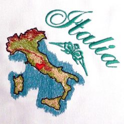 Stickdatei Italien-Set