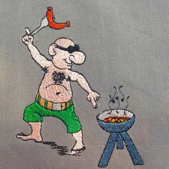 Meistergriller Stickdatei 10 x 10 cm