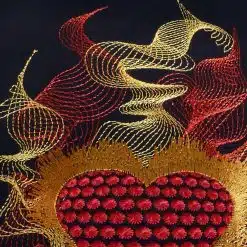 Stickdatei Herz in Flammen 1318 detail4