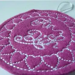 Stickdesign ITH Anhänger Freebie detail1