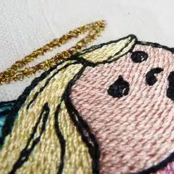 Stickdatei Pummelengel Trompete detail3