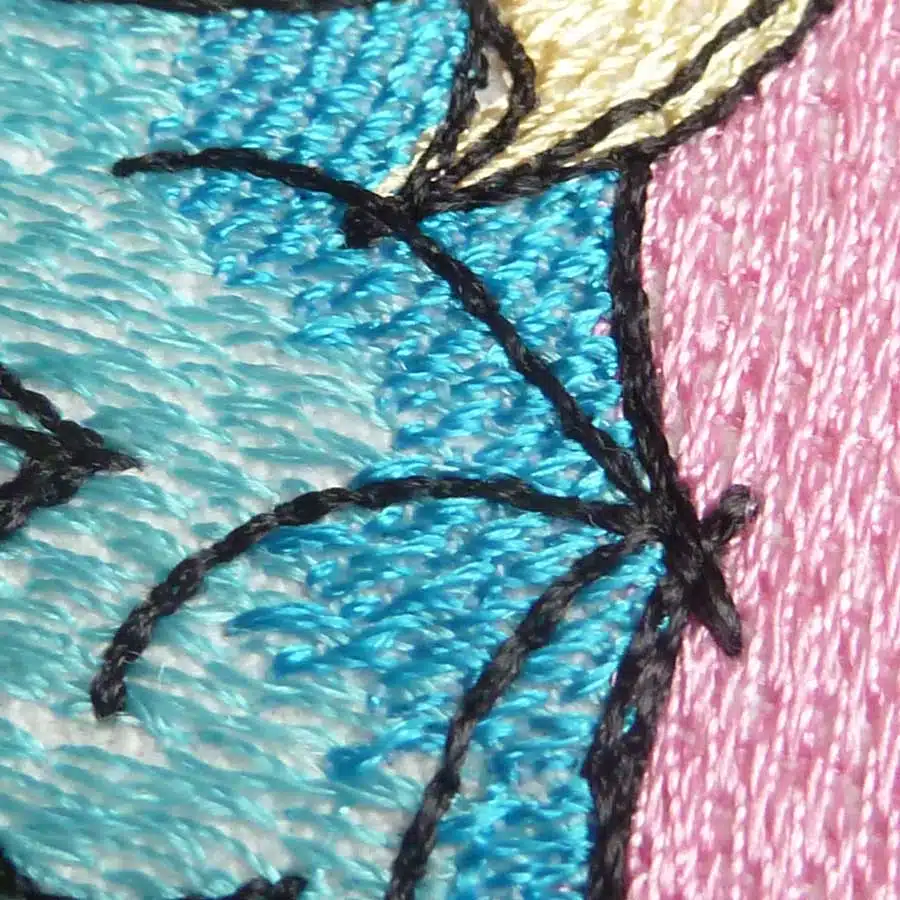 Stickdatei Pummelengel Trompete detail2