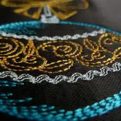 Stickdatei Christbaumkugel Freebie detail1