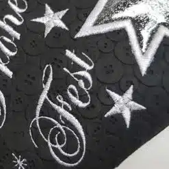 ITH Becherteppich Frohes Fest detail1