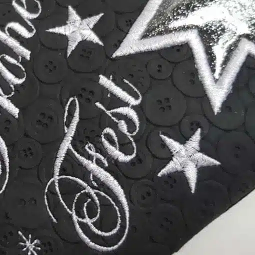 ITH Becherteppich Frohes Fest detail1