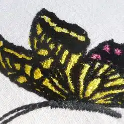 Stickdesign Schmetterling detail1