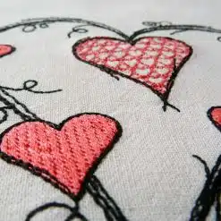 Stickdatei Kritzelherz Freebie detail1