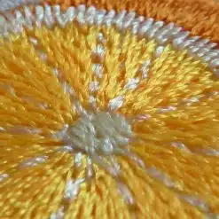 Kirtzelkringel Orange detail