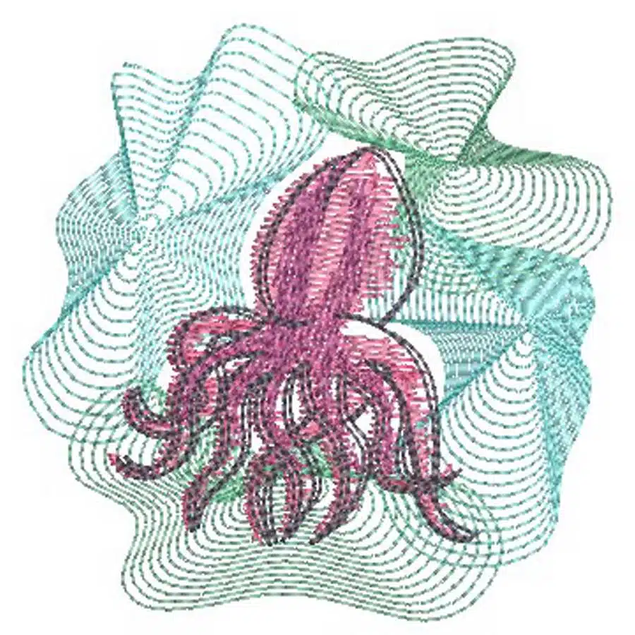 Stickdatei Meerestiere vorschau1