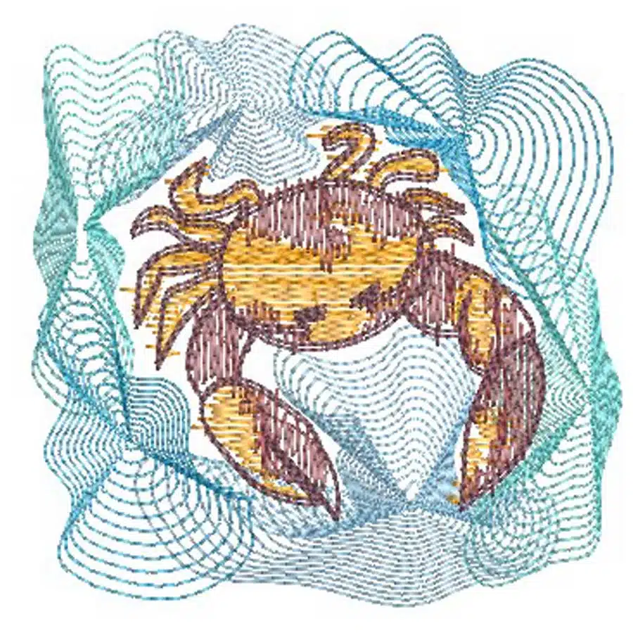 Stickdatei Meerestiere vorschau3