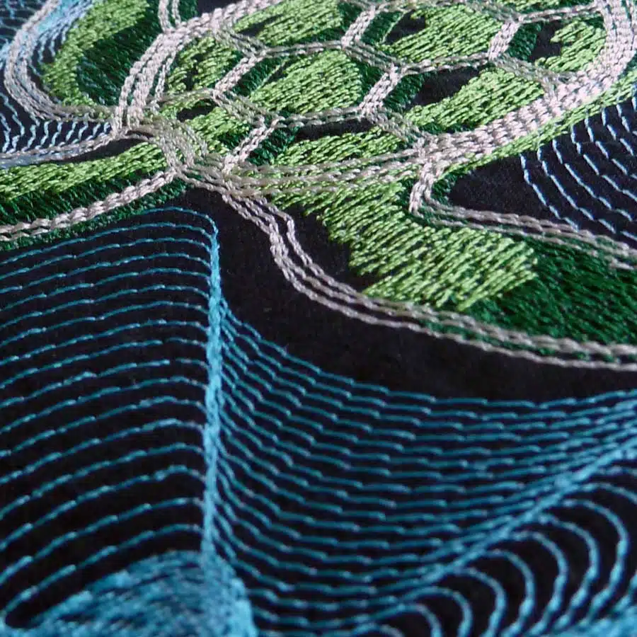 Stickdatei Wasserschildkroete detail2