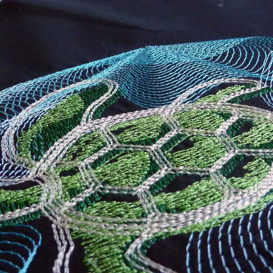 Stickdatei Wasserschildkroete detail1