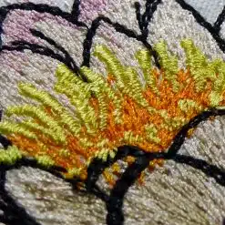 Stickdatei Seerose 10x10 detail2