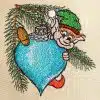 Stickdatei Christbaum Elf 1010