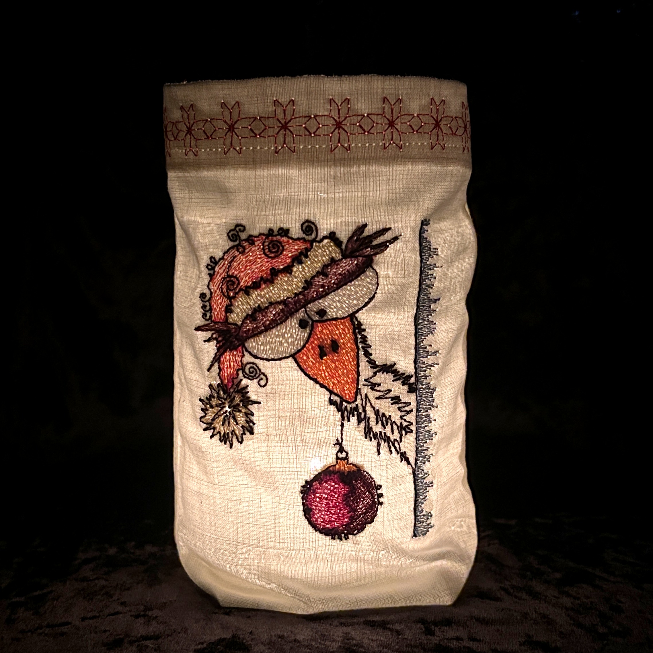 Stickdatei Eckenguckervogel 15x25