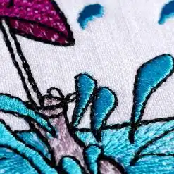 Stickdatei Mädchen mit Regenschirm2