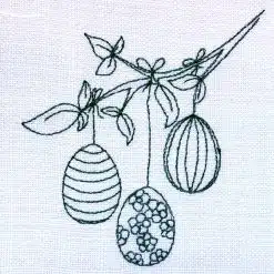 Stickdatei Oster-Ast Freebie