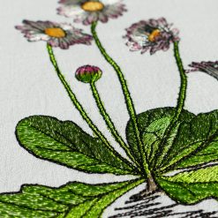 Stickdatei Gänseblümchen - heimische Botanik detail1