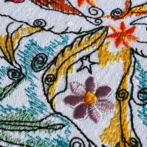 Stickdatei Goldfisch detail04