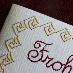 Stickdatei Sticken auf Papier01