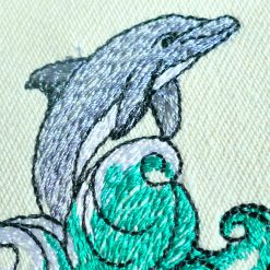 Stickdatei Mini-Delfin