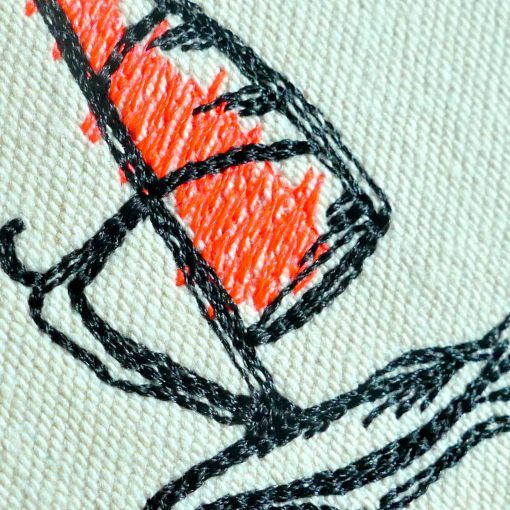 Stickdatei Mini-Surfer