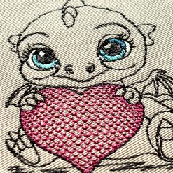 7117 Drachenbaby Kostprobe Nahansicht