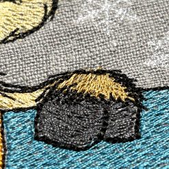 5782 Stickdatei Elch mit Schneeflocken 01