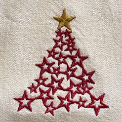 5785 Stickdatei Sternenbaum 10x10