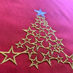 Christbaum aus Sternchen 02